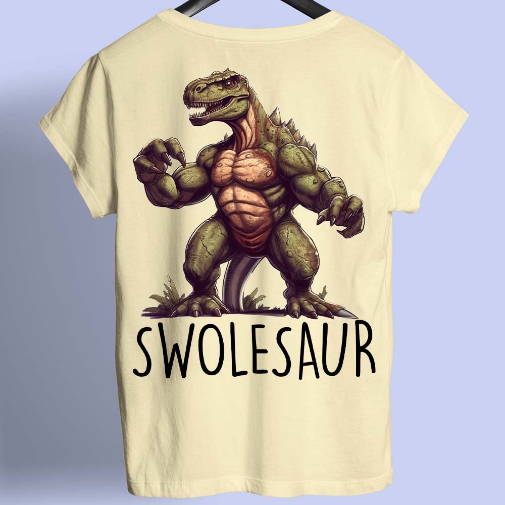 Swolesaur - T-shirt back print